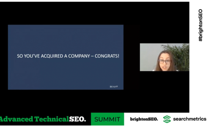 Exploring the goldmine of B2B Migrations with Daphne Xenakis at Advanced Tech SEO Summit