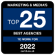 Top 25 in marketing and media