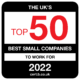 Top 50 best small companies