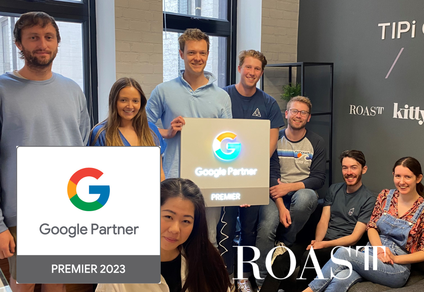 ROAST are a 2023 Google Premier Partner