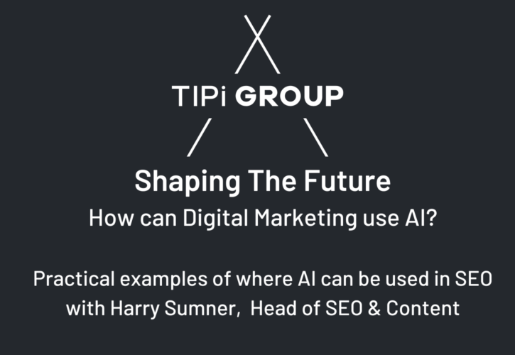 Shaping the Future: Practical examples of where AI can be used in SEO