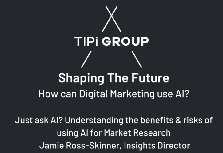 Just ask AI? Understanding the benefits and risks of using AI for Market Research